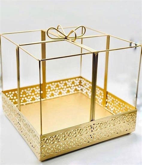 golden metal favor boxes basket|gift baskets with gold.